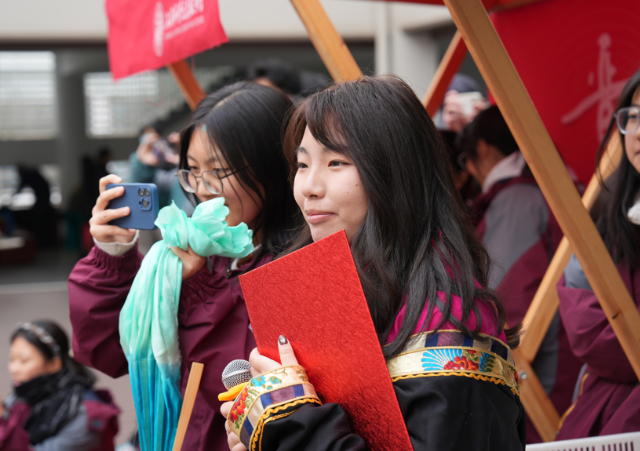 冲刺高考生学习很尽力他们的学习习惯也鼓励自己不断前行